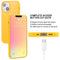 GOOSPERY JELLY Full Coverage Soft Case For iPhone 13 mini(Yellow)