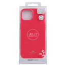 GOOSPERY JELLY Full Coverage Soft Case For iPhone 13(Rose Red)