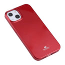 GOOSPERY JELLY Full Coverage Soft Case For iPhone 13(Red)