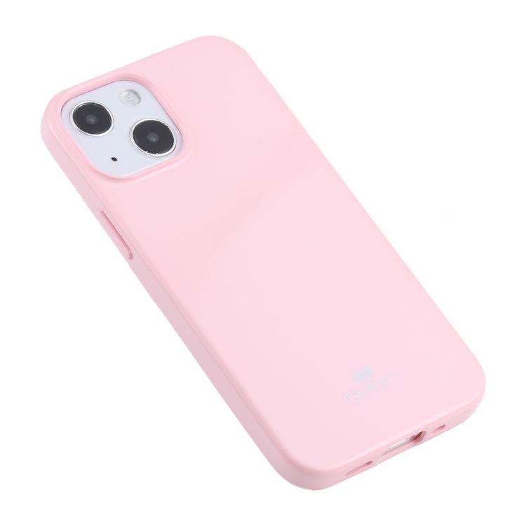 GOOSPERY JELLY Full Coverage Soft Case For iPhone 13(Pink)