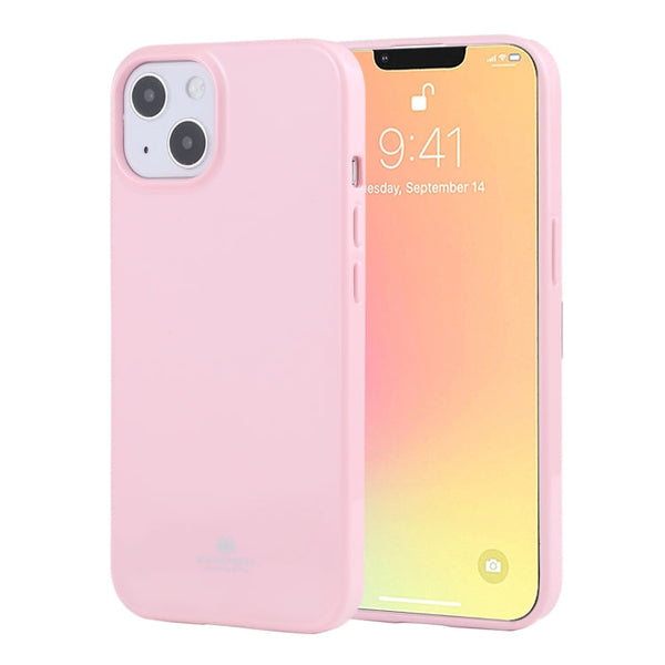 GOOSPERY JELLY Full Coverage Soft Case For iPhone 13(Pink)