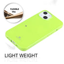GOOSPERY JELLY Full Coverage Soft Case For iPhone 13(Black)