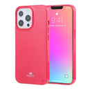 GOOSPERY JELLY Full Coverage Soft Case For iPhone 13 Pro(Rose Red)