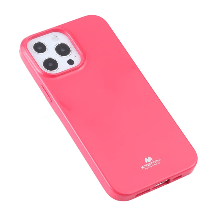 GOOSPERY JELLY Full Coverage Soft Case For iPhone 13 Pro(Rose Red)
