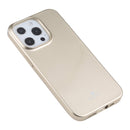 GOOSPERY JELLY Full Coverage Soft Case For iPhone 13 Pro(Gold)