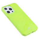 GOOSPERY JELLY Full Coverage Soft Case For iPhone 13 Pro(Green)
