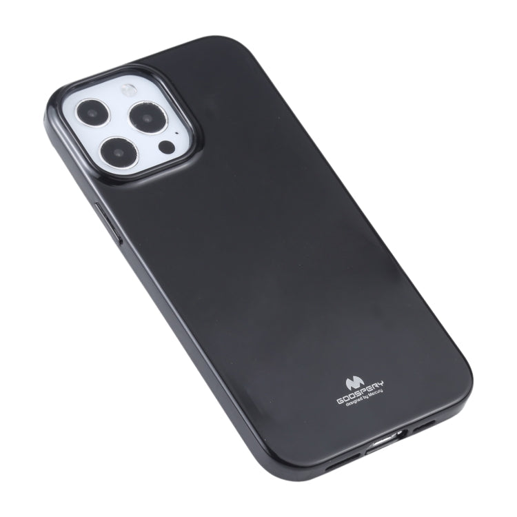 GOOSPERY JELLY Full Coverage Soft Case For iPhone 13 Pro(Black)