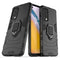 For OnePlus Nord 2 5G PC + TPU Shockproof Protective Case with Magnetic Ring Holder(Black)