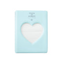 Hollow Heart 64 Pockets Photo Book Album Name Card Holder for Fujifilm Instax Mini 8 /7s /70 /25 /50s /90(Light Mint)