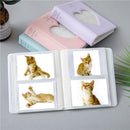 Hollow Heart 64 Pockets Photo Book Album Name Card Holder for Fujifilm Instax Mini 8 /7s /70 /25 /50s /90(Light Purple)