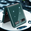 For Samsung Galaxy Z Flip GKK Straight Edge Folding Glass Case(Purple)