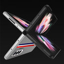 For Samsung Galaxy Z Fold3 5G GKK Ultra-thin Full Coverage Painted Protective Case(Limited Edition Grey Label)