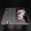 For Samsung Galaxy Z Fold3 5G GKK Ultra-thin Full Coverage Painted Protective Case(Limited Edition Grey Label)