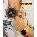 NORTH EDGE Mars Men Luminous Digital Waterproof Smart Sports Watch, Support Alarm Clock & Countdown & Sports Mode(Black)