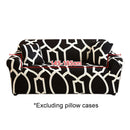 Double Seat Full Coverage Elastic Non-slip Sofa Cover(Fashion Black)