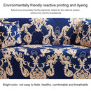 Double Seat Full Coverage Elastic Non-slip Sofa Cover(Classic Elements)