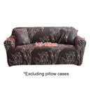 Double Seat Full Coverage Elastic Non-slip Sofa Cover(Wealth Tree)