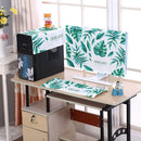 Desktop Computer LCD Monitor Cloth Dust-proof Cover, Size:24 inch(Banana Leaf)