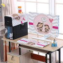 Desktop Computer LCD Monitor Cloth Dust-proof Cover, Size:24 inch(Cartoon Monkey)