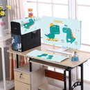 Desktop Computer LCD Monitor Cloth Dust-proof Cover, Size:24 inch(Dinosaur)