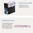 Desktop Computer LCD Monitor Cloth Dust-proof Cover, Size:24 inch(Dazzle Color)