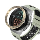 For Huawei Watch GT2e Smart Watch Stainless Steel Bezel Ring, Style:E Version Speed(Retro Gold Ring Black Lettering)