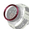 For Huawei Watch GT2e Smart Watch Stainless Steel Bezel Ring, Style:E Version Speed(Wine Red Ring Black Lettering)