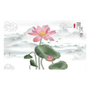 Household Cloth Dust-proof Cover for Television, Size:52 inch(Lotus)