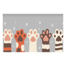 Household Cloth Dust-proof Cover for Television, Size:52 inch(Cat Paw)