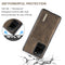 For Samsung Galaxy S20 Ultra DG.MING M1 Series 3-Fold Multi Card Wallet + Magnetic Back Cover Shockproof Case with Holder Function(Coffee)