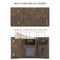 For Samsung Galaxy S20 Ultra DG.MING M1 Series 3-Fold Multi Card Wallet + Magnetic Back Cover Shockproof Case with Holder Function(Coffee)