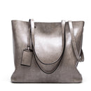 Fashion PU Leather Ladies HandBags Women Messenger Bags Crossbody Shoulder Bag(Grey)