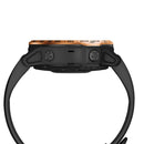 For Garmin Fenix 6s/ 6s Pro/6s Sapphire Smart Watch Steel Bezel Ring, A Version(Rose Gold Ring Black Letter)