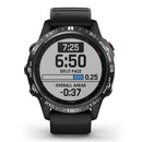 For Garmin Fenix 6X/6X Pro/6X Sapphire Smart Watch Steel Bezel Ring, A Version(Black Ring White Letter)