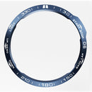 For Garmin Fenix 6X/6X Pro/6X Sapphire Smart Watch Steel Bezel Ring, A Version(Blue Ring White Letter)