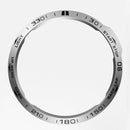 For Garmin Fenix 6X/6X Pro/6X Sapphire Smart Watch Steel Bezel Ring, A Version(Silver Ring Black Letter)
