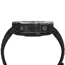 For Garmin Fenix 6X/6X Pro/6X Sapphire Smart Watch Steel Bezel Ring, A Version(Silver Ring Black Letter)