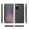 For Samsung Galaxy S20 FE Carbon Fiber Texture View Time Horizontal Flip Leather Case with Holder & Touch Call Display ID(Black)