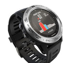For Garmin Fenix 3/3 HR Smart Watch Steel Bezel Ring, B Version(Silver Ring Black Letter)