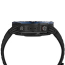 For Garmin Fenix 6/6 Pro/ 6 Sapphire Smart Watch Steel Bezel Ring, B Version(Blue Ring White Letter)