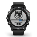 For Garmin Fenix 6X/6X Pro/6X Sapphire Smart Watch Steel Bezel Ring, B Version(Black Ring White Letter)