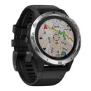 For Garmin Fenix 6X/6X Pro/6X Sapphire Smart Watch Steel Bezel Ring, B Version(Silver Ring Black Letter)