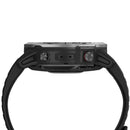 For Garmin Fenix 6X/6X Pro/6X Sapphire Smart Watch Steel Bezel Ring, B Version(Silver Ring Black Letter)