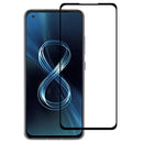 For Asus Zenfone 8 Full Glue Full Cover Screen Protector Tempered Glass Film