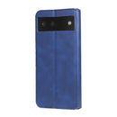 Classic Calf Texture PU + TPU Horizontal Flip Leather Case with Holder & Card Slots & Wallet For Google Pixel 6(Blue)