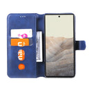 Classic Calf Texture PU + TPU Horizontal Flip Leather Case with Holder & Card Slots & Wallet For Google Pixel 6(Blue)