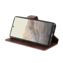 Classic Calf Texture PU + TPU Horizontal Flip Leather Case with Holder & Card Slots & Wallet For Google Pixel 6(Brown)