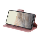 Classic Calf Texture PU + TPU Horizontal Flip Leather Case with Holder & Card Slots & Wallet For Google Pixel 6(Rose Gold)