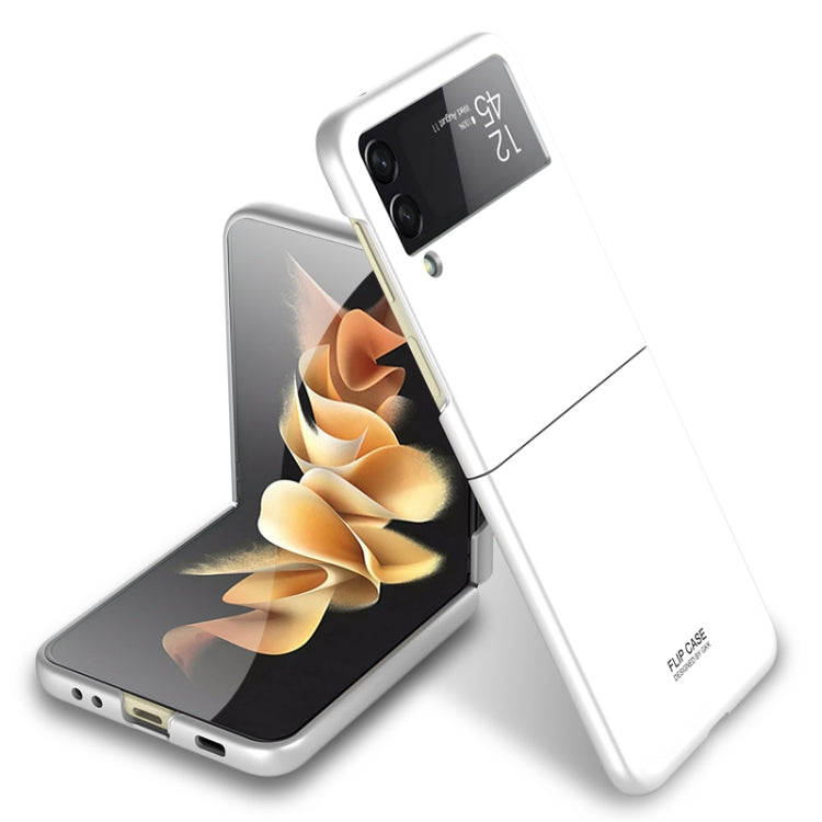 For Samsung Galaxy Z Flip3 5G GKK Ultra-thin Full Coverage PC Protective Case(White)