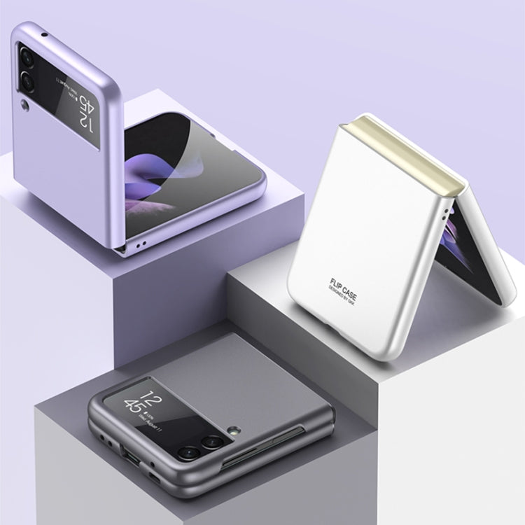 For Samsung Galaxy Z Flip3 5G GKK Ultra-thin Full Coverage PC Protective Case(White)